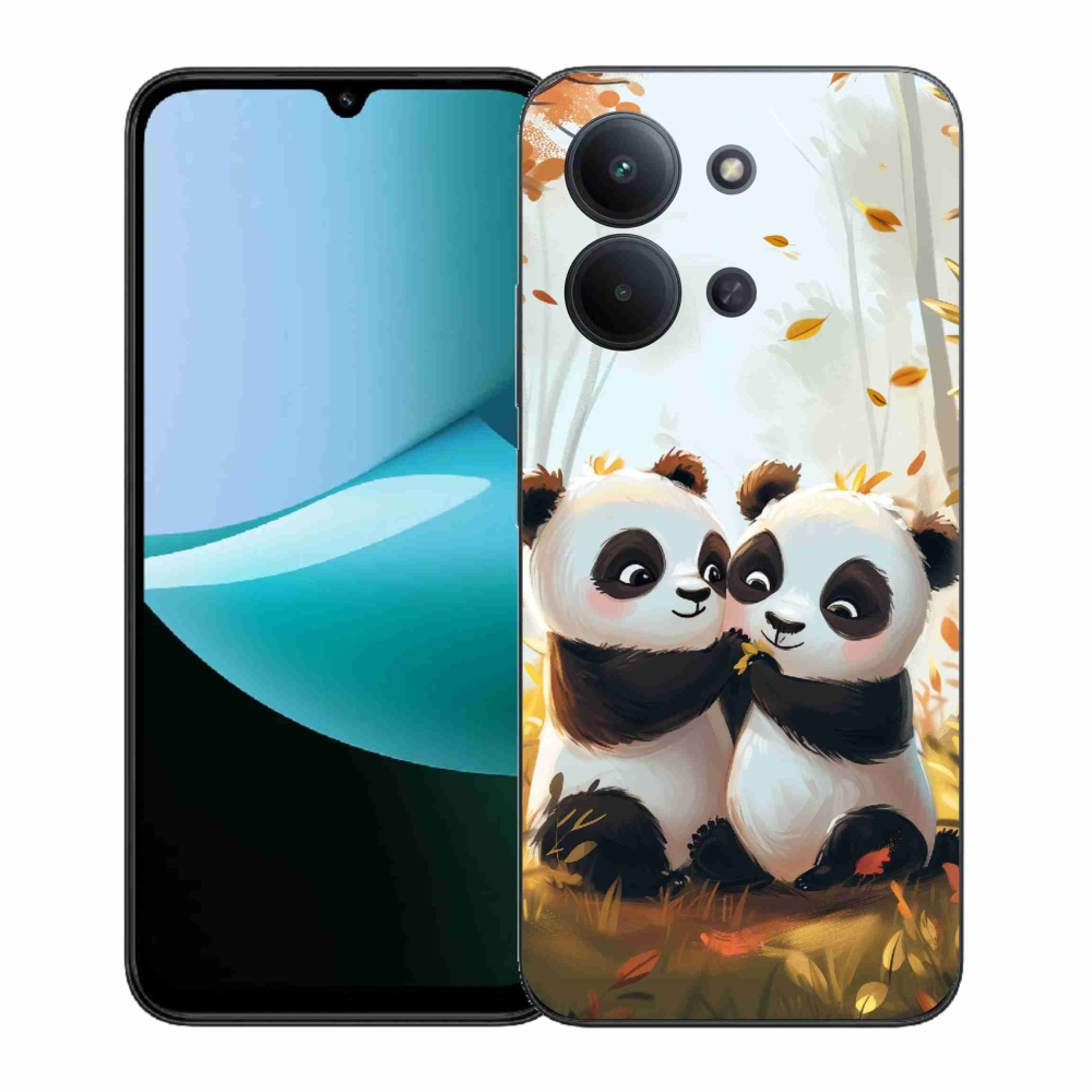 Gél borítás mmCase for Xiaomi Redmi 15C 4G (171mm)/Poco C85 4G (171mm) - pandák