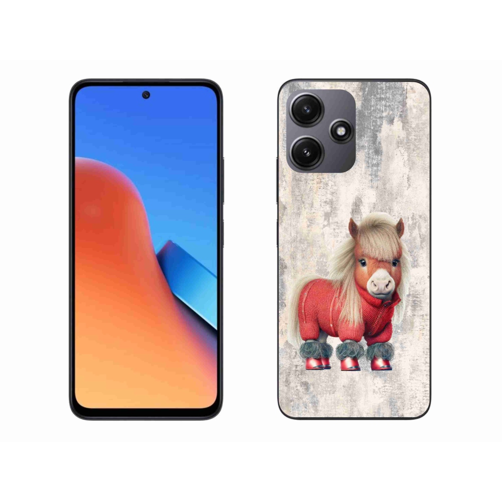 Gél borítás mmCase a Xiaomi Redmi 12 5G-hez - póni pulóverben