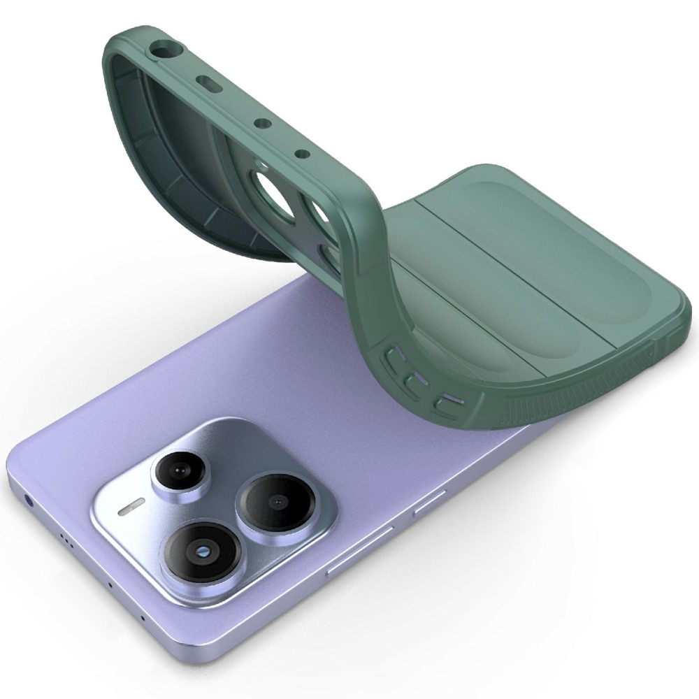 Rugg tartós zselés tok Xiaomi Redmi Note 14 5G - zöld