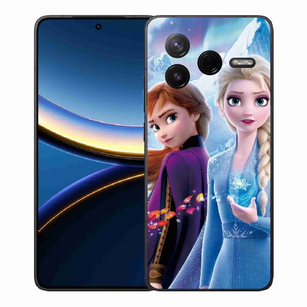 Gél borítás mmCase a Xiaomi Poco F7 Pro számára - ice kingdom 3
