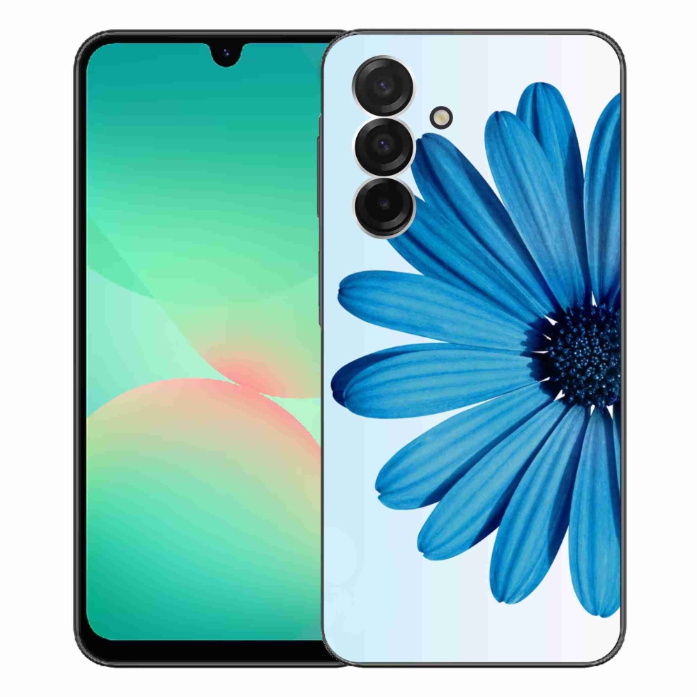Gél védőhuzat mmCase Samsung Galaxy A26 5G - kék margaréta