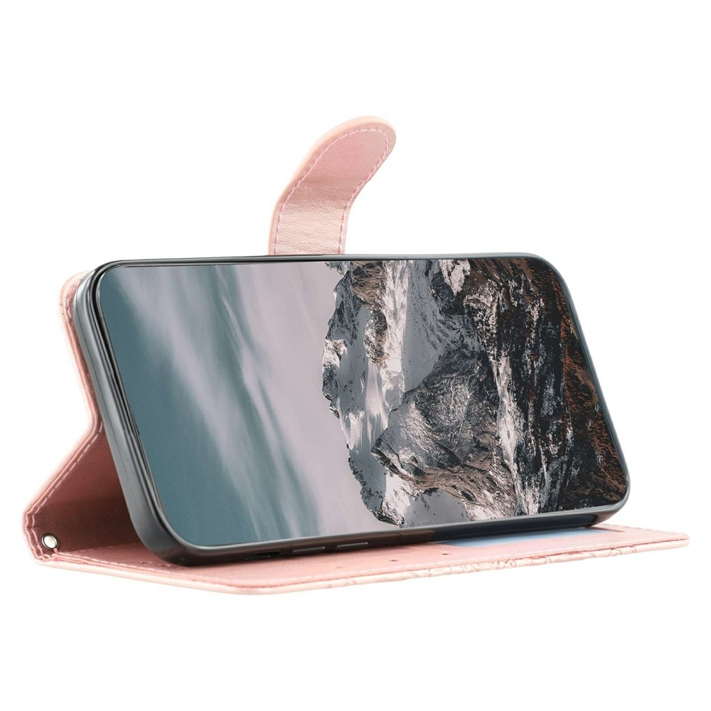 Mandala könyv tok Xiaomi Redmi 15 5G - rózsa arany