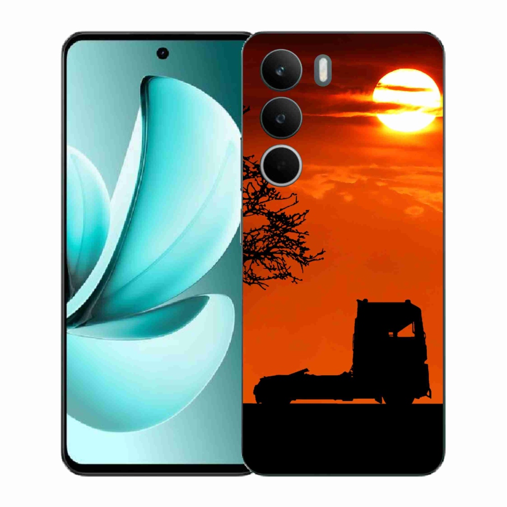 Gél borítás mmCase a Realme C71 készülékhez - teherautó 3