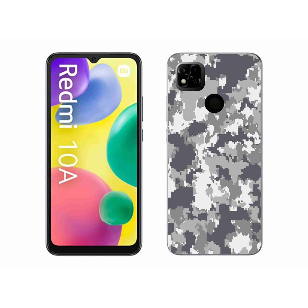 Gél borítás mmCase a Xiaomi Redmi 10A számára - terepszínű minta 2