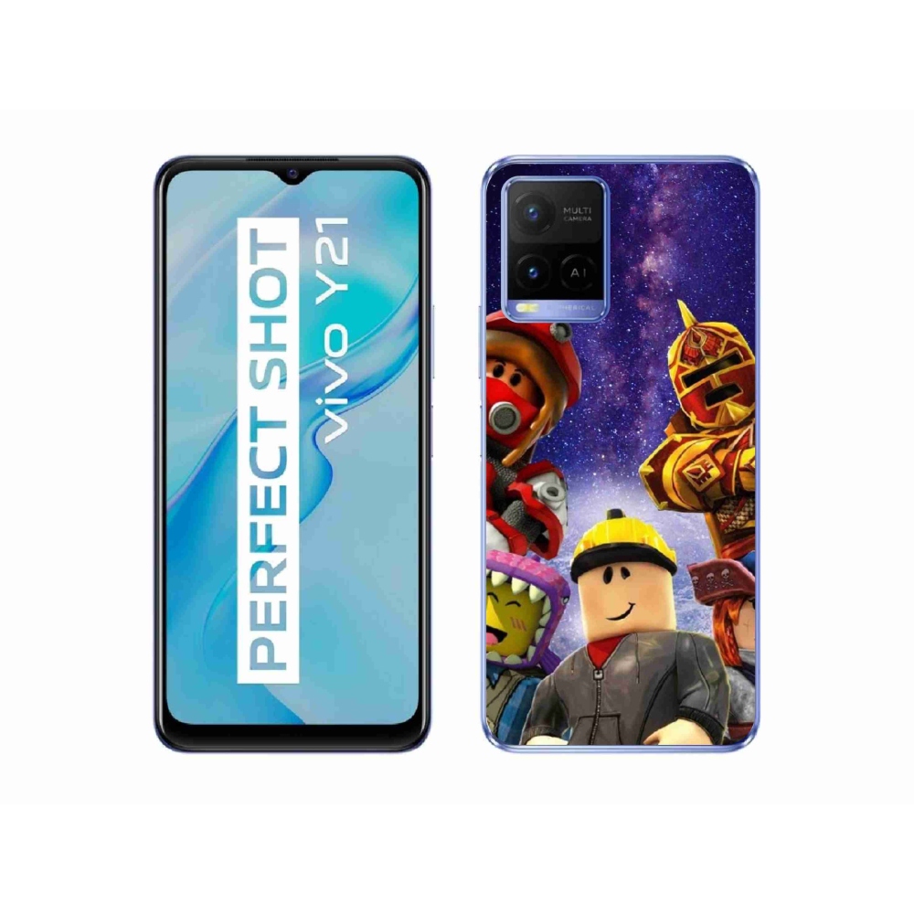 Zselés borítás mmCase a Vivo Y21/Y21s/Y33s készülékhez - roblox 3