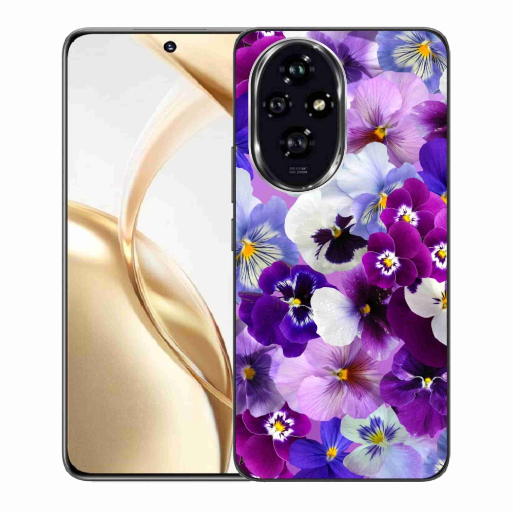 Zselés borító mmCase a Honor 200 5G készülékhez - virág 9