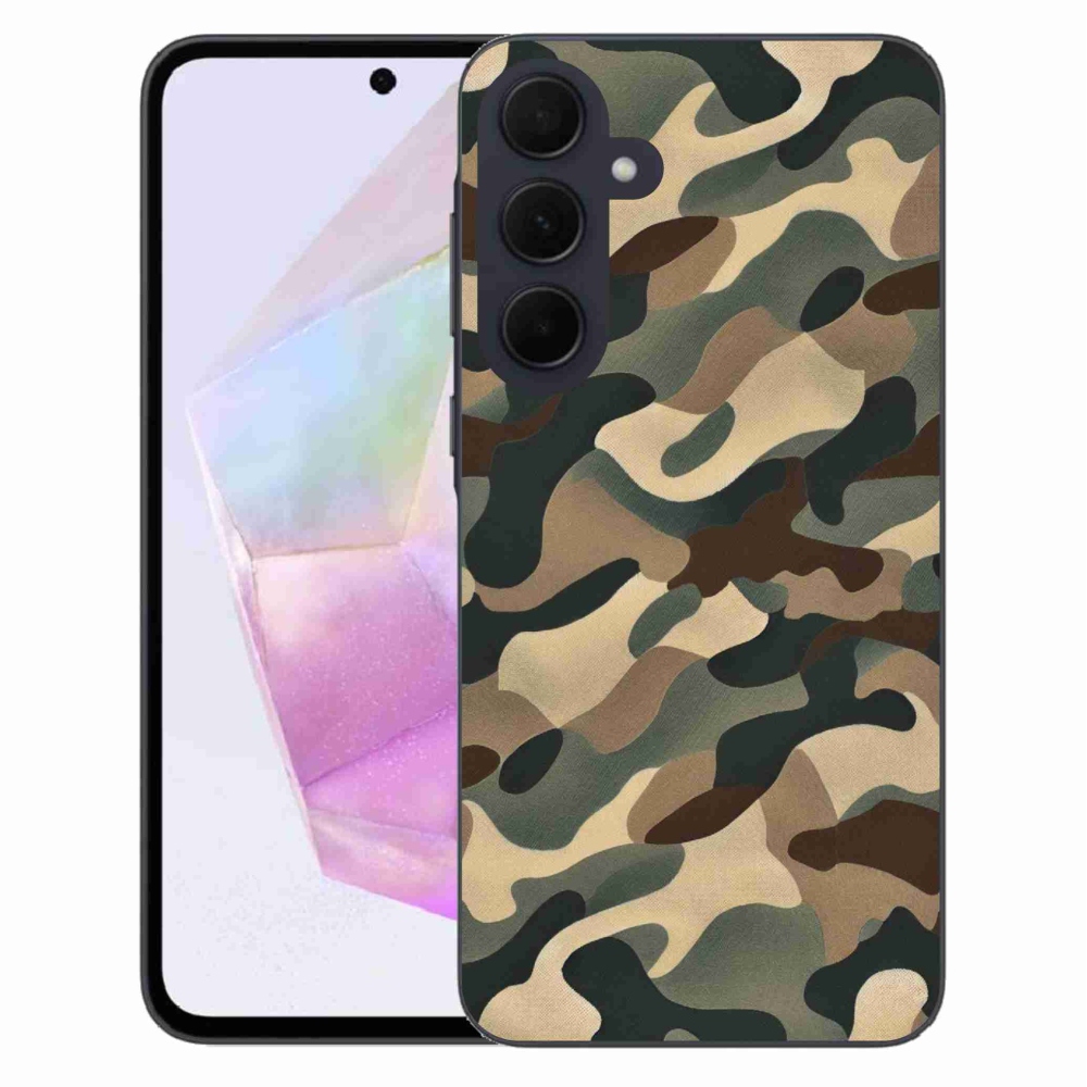 Zselés borítás mmCase Samsung Galaxy A35 5G - terepszínű minta 11
