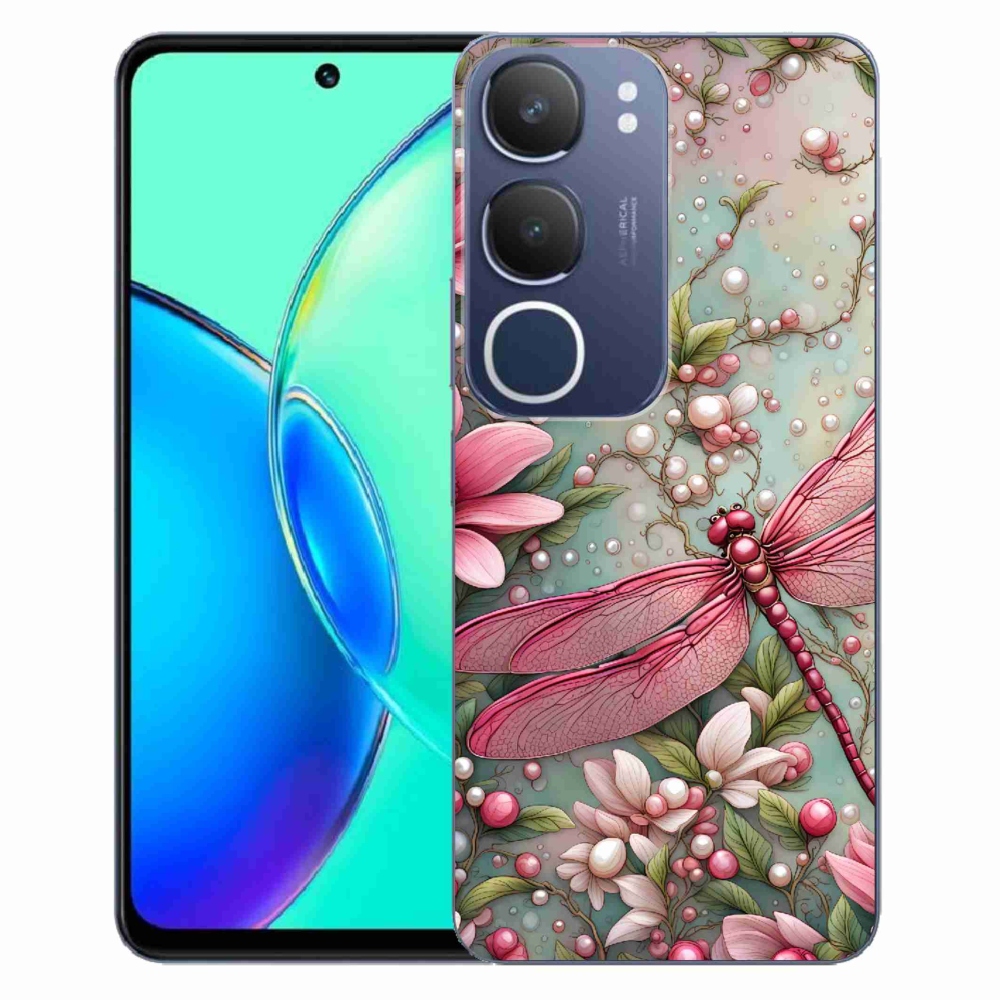 Gél védőburkolat mmCase a Vivo Y19s készülékhez - szitakötő