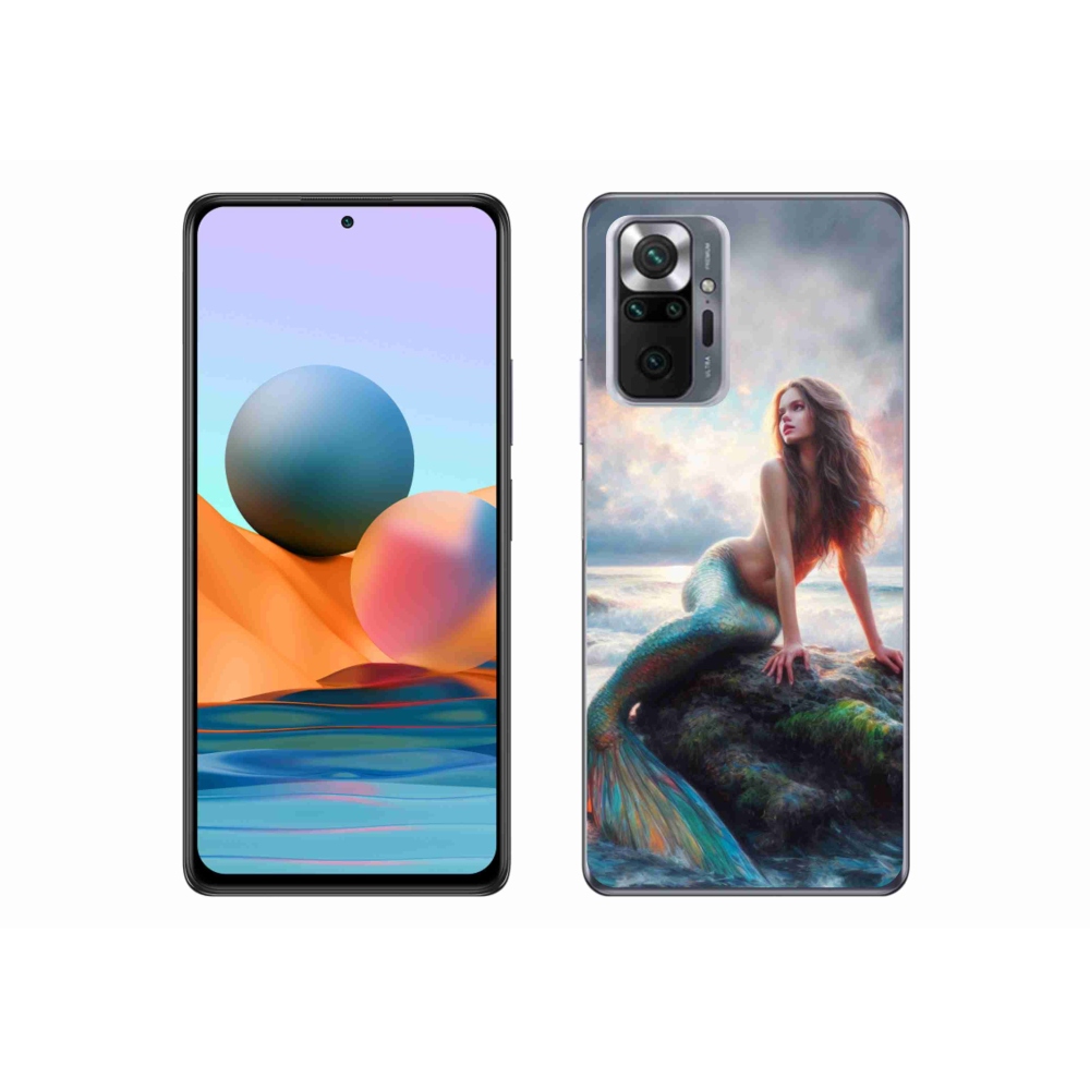 Gél borító mmCase a Xiaomi Redmi Note 10 Pro készülékhez - sellő