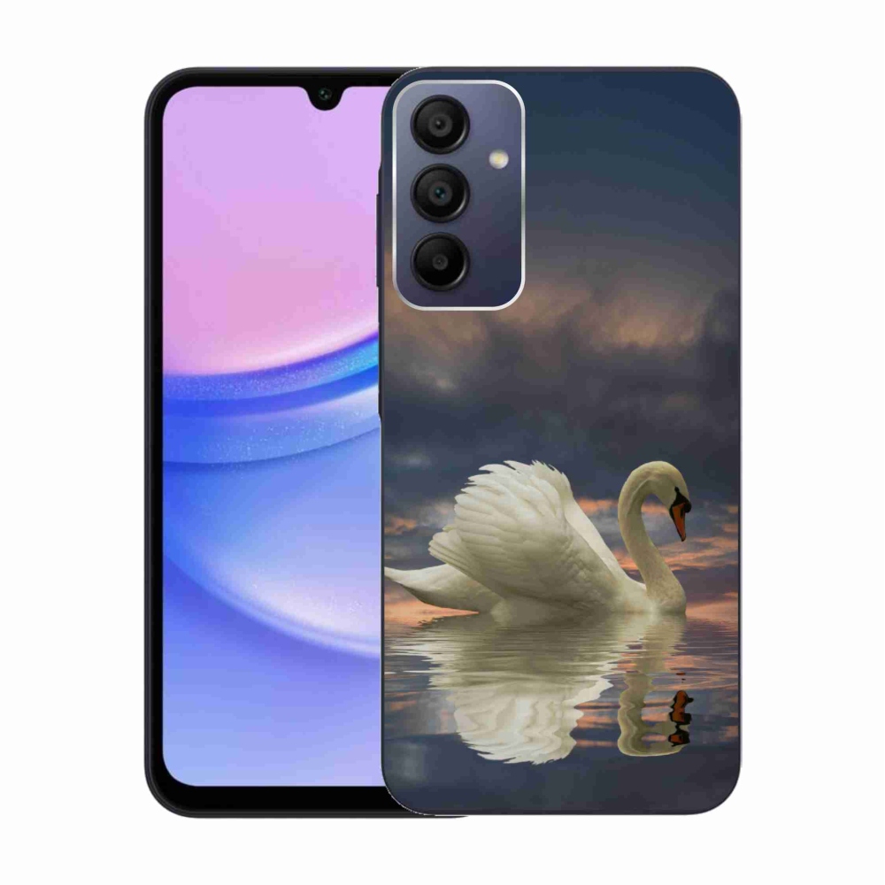 Gél védőhuzat mmCase Samsung Galaxy A15 4G/5G - hattyú