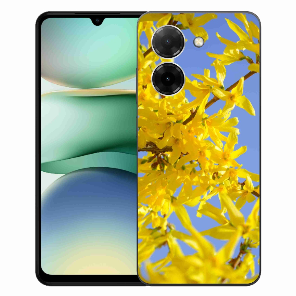 Gél borítás mmCase a Xiaomi Redmi A5 (173.45x79.35x8.45mm) - sárga virágok