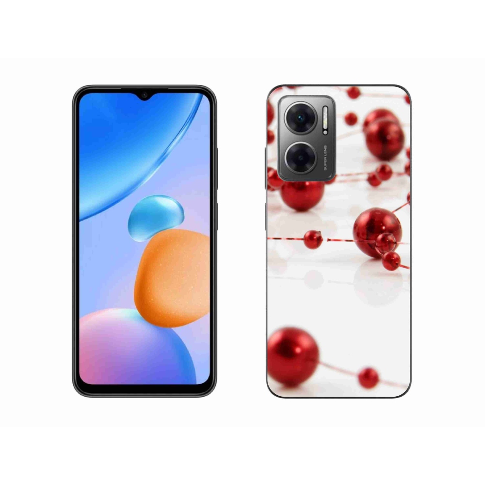 Gél borítás mmCase a Xiaomi Redmi 10 5G-hez - karácsonyi lánc