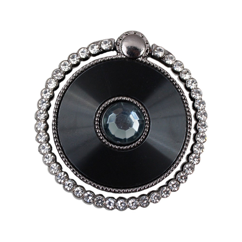 Dekor ujjtartó mobiltelefonhoz - fekete