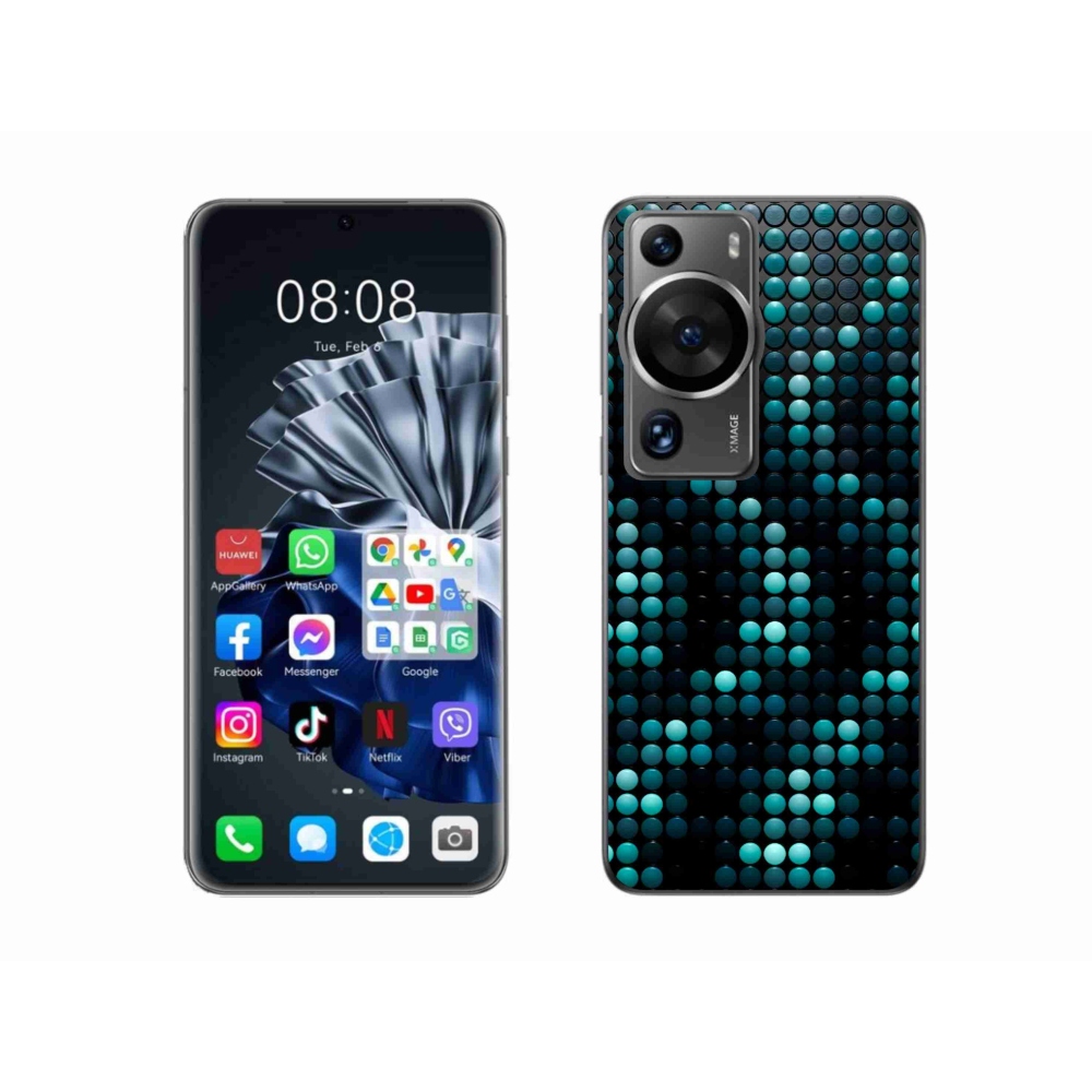 Gél borítás mmCase a Huawei P60 Pro számára - absztrakt motívum 15