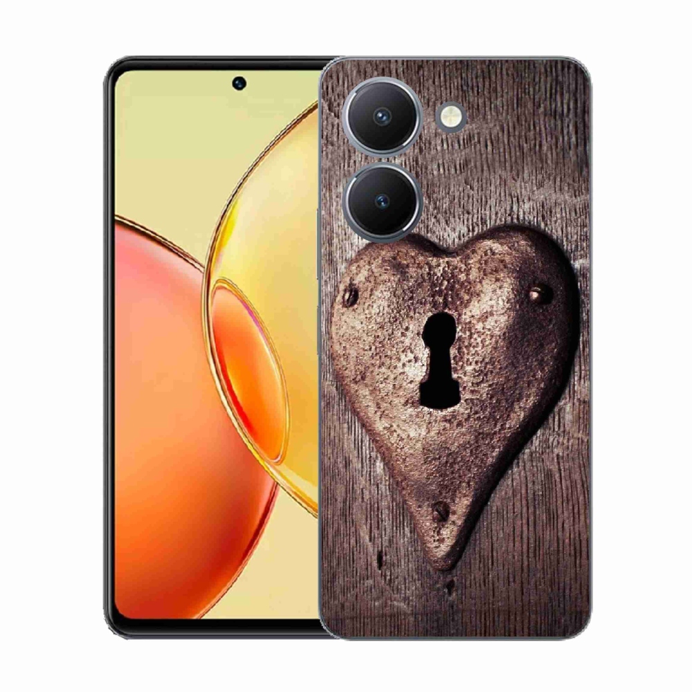 Gél borítás mmCase a Vivo Y36-hoz - szív alakú zár