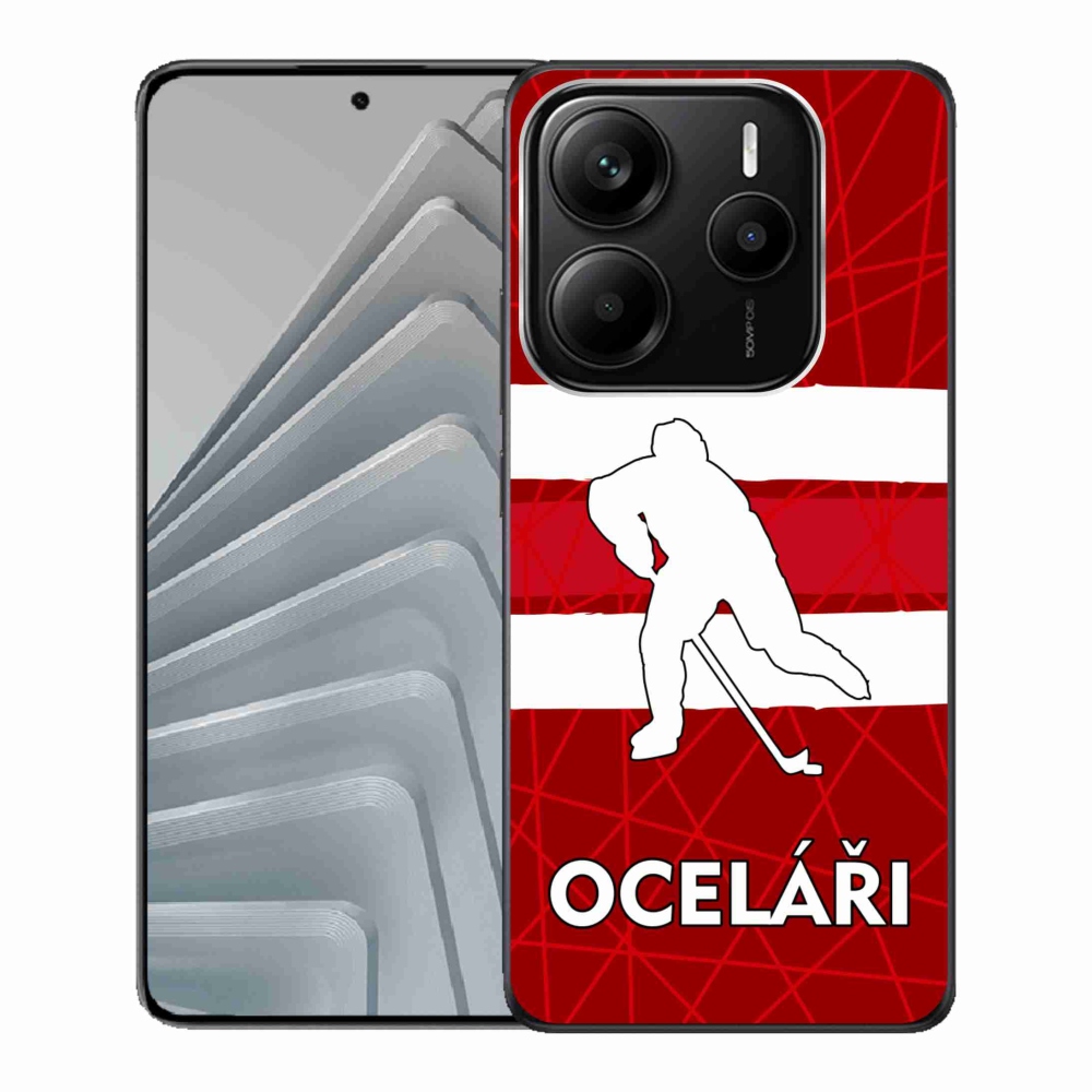 Gél borítás mmCase a Xiaomi Redmi Note 14 5G-hez - Acélszínűek