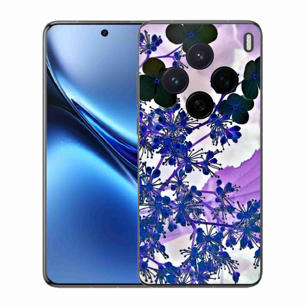 Zselés borítás mmCase Vivo X200 5G - hortenzia virághoz