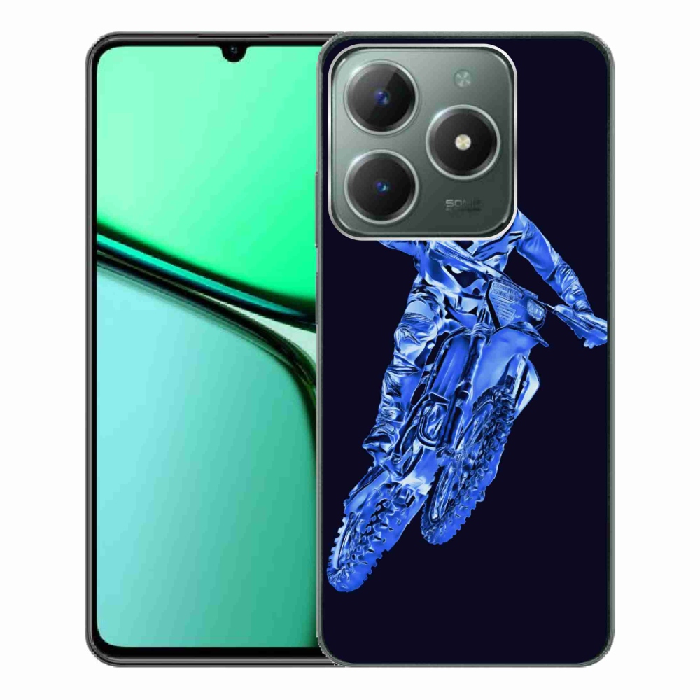 Gél borítás mmCase a Realme C61 készülékhez - motocross 1