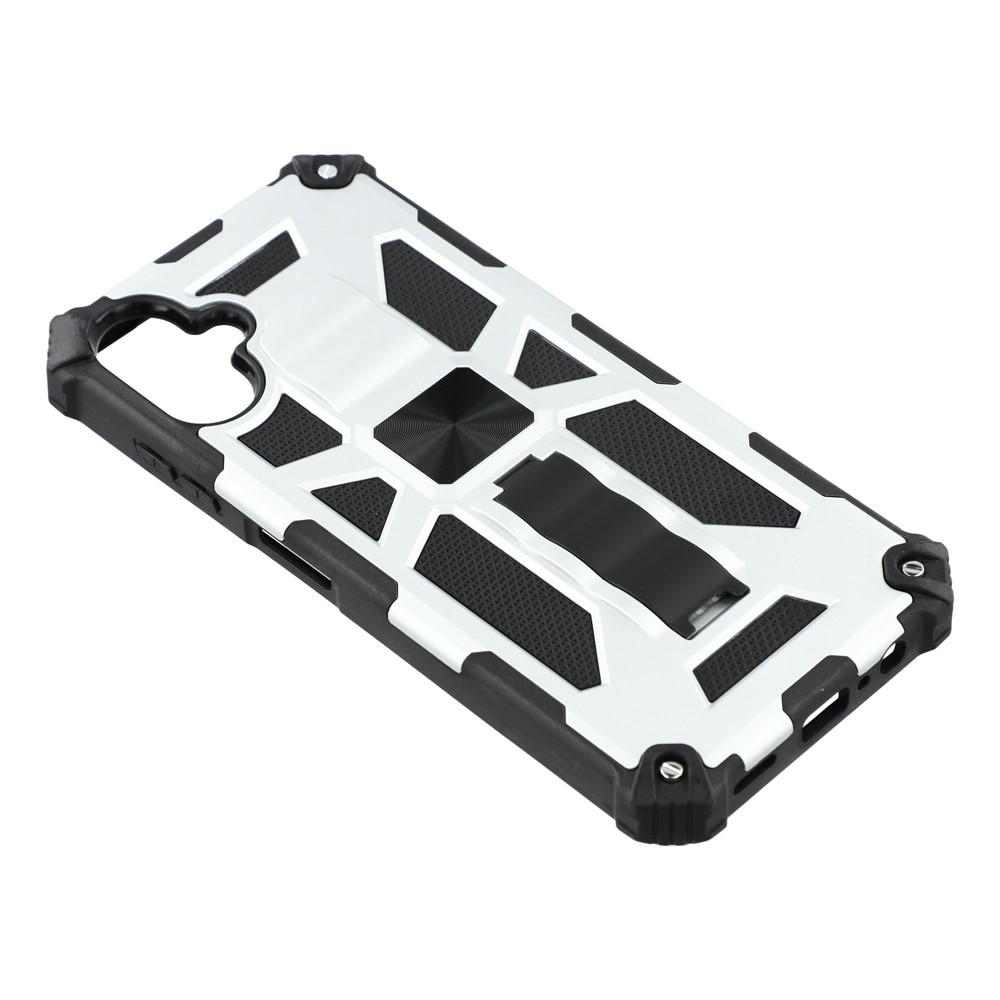 Ütésálló hibrid borítás Samsung Galaxy A07 4G készülékhez - ezüst színű