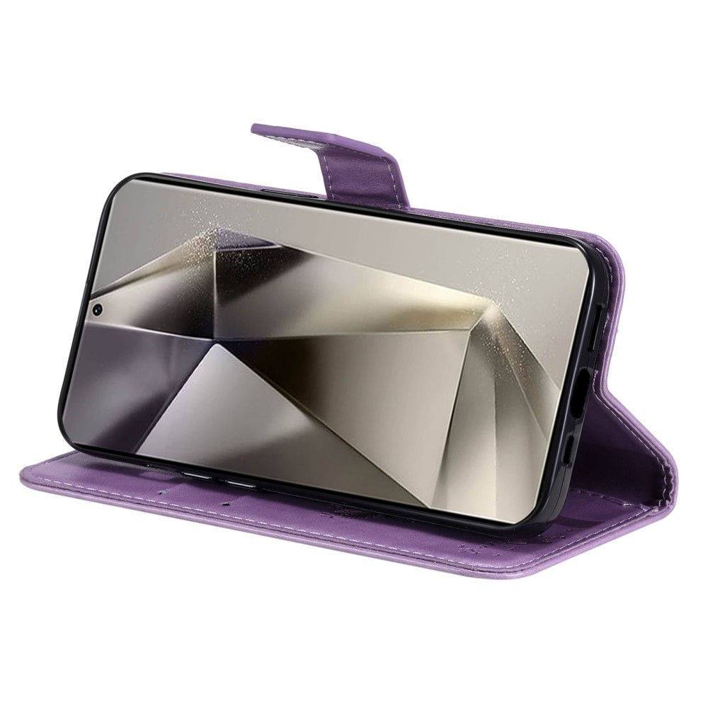 Fák könyve tok Samsung Galaxy S25 Ultra - világos lila