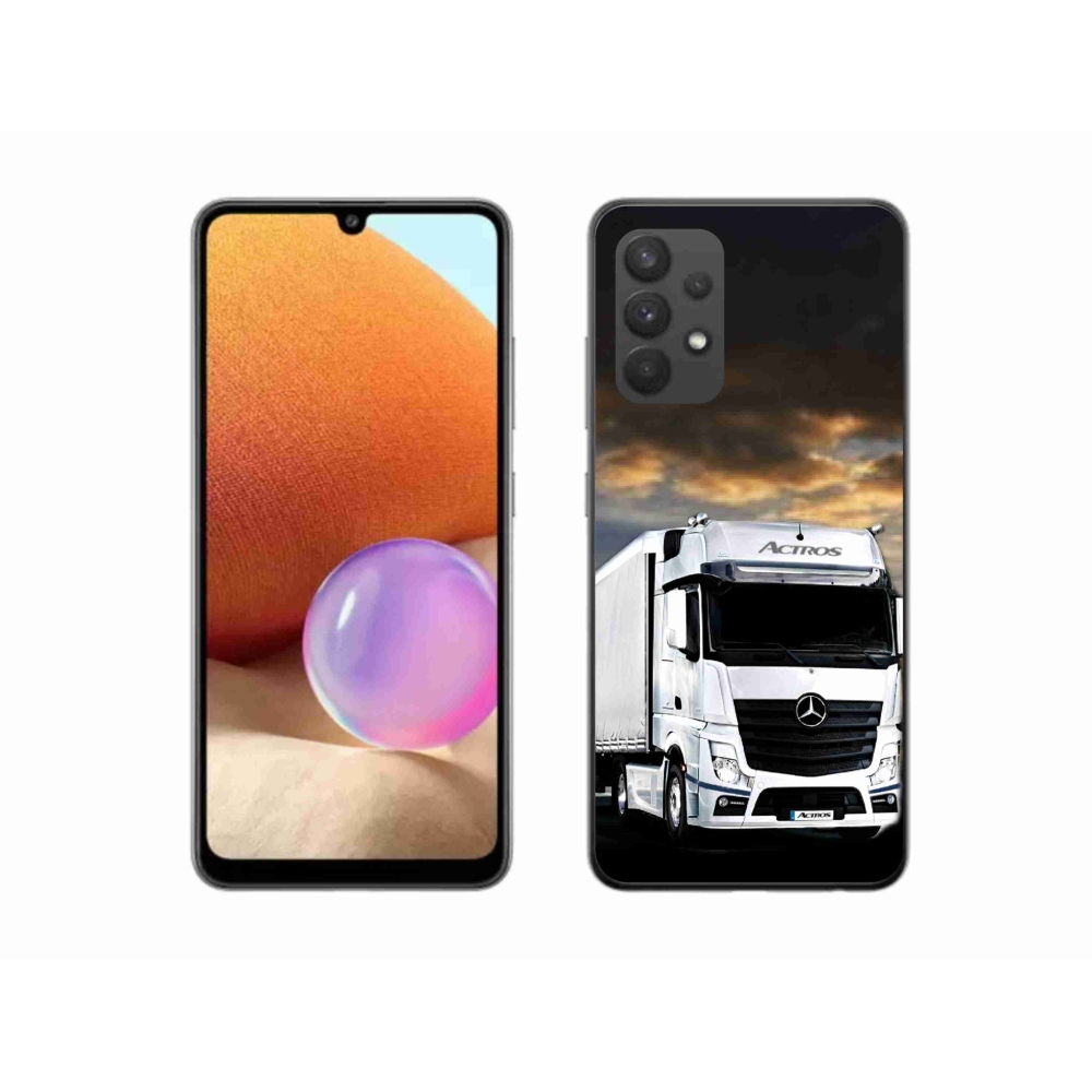 Gél borítás mmCase Samsung Galaxy A32 4G - teherautóhoz