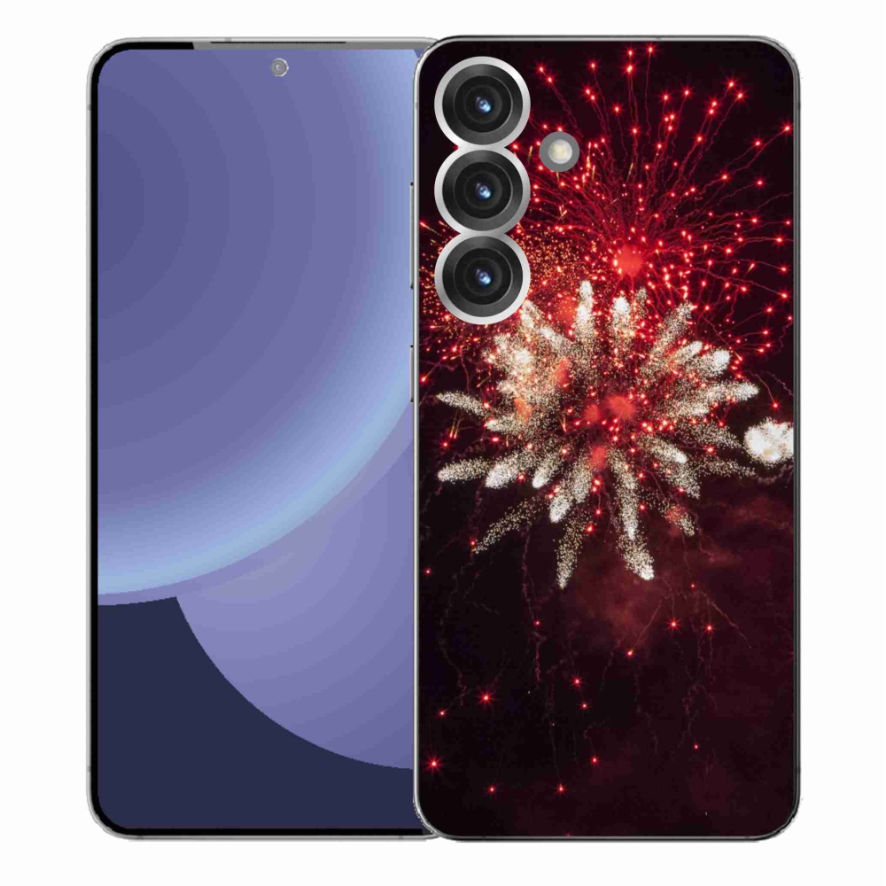 Gél borítás mmCase Samsung Galaxy S25+ - tűzijáték