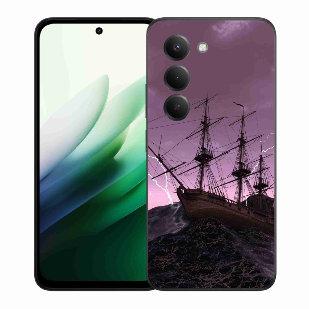 Gél borítás mmCase a Xiaomi Redmi 15 5G-hez - hajó a viharban