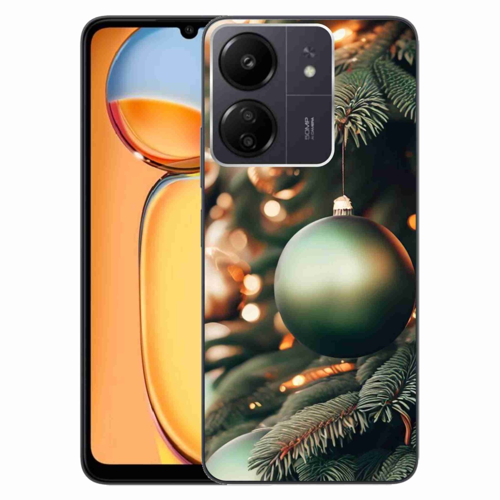 Gél borítás mmCase a Xiaomi Poco C65/Redmi 13C számára - karácsonyi dekorációk 1