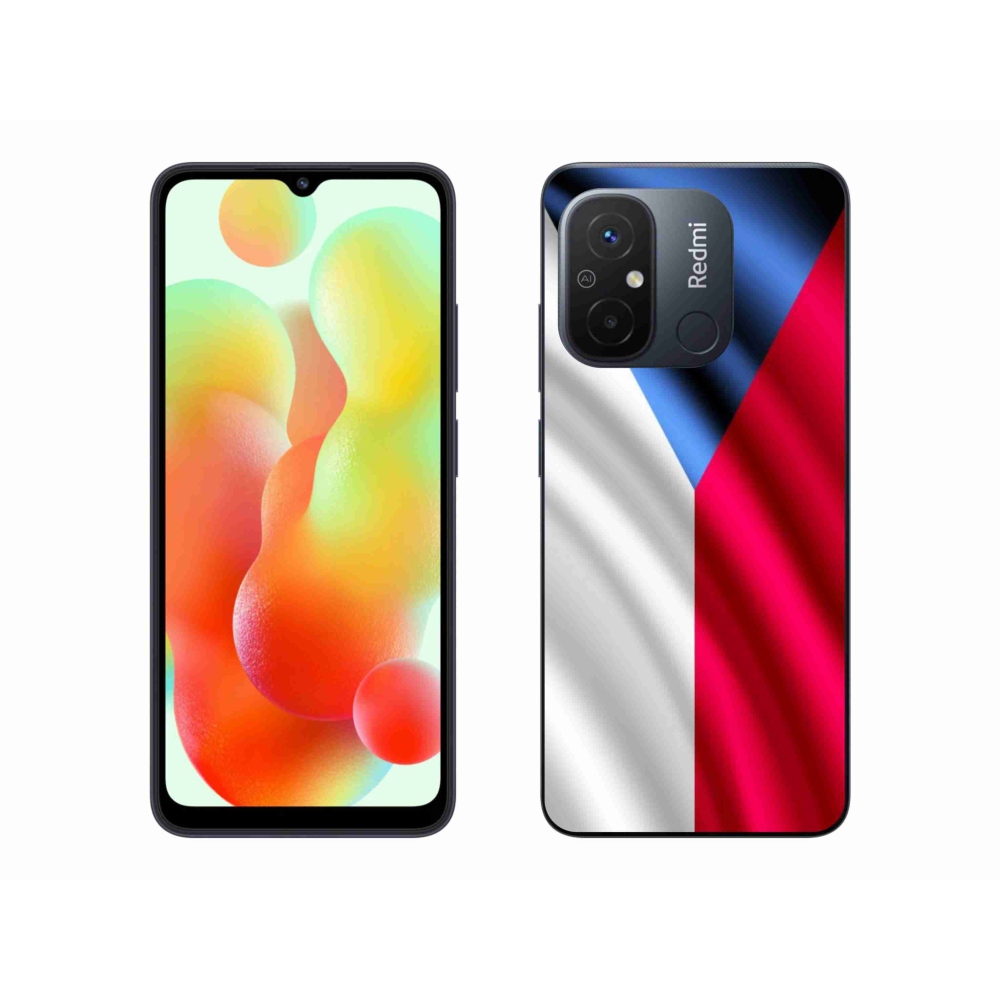 Gél borítás mmCase a Xiaomi Redmi 12C számára - cseh zászló
