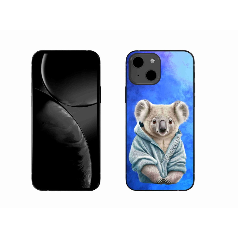 Gél borítás mmCase iPhone 13 készülékhez - koala pulóverben