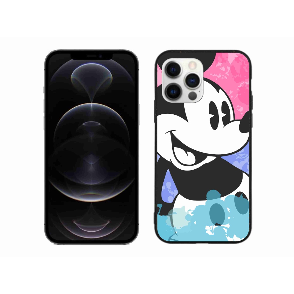 Zselés borítás mmCase iPhone 12 Pro Max készülékhez - mickey egér
