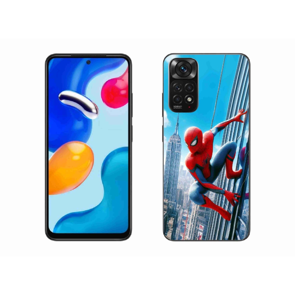 Gél borítás mmCase a Xiaomi Redmi Note 11 4G-hez - spiderman