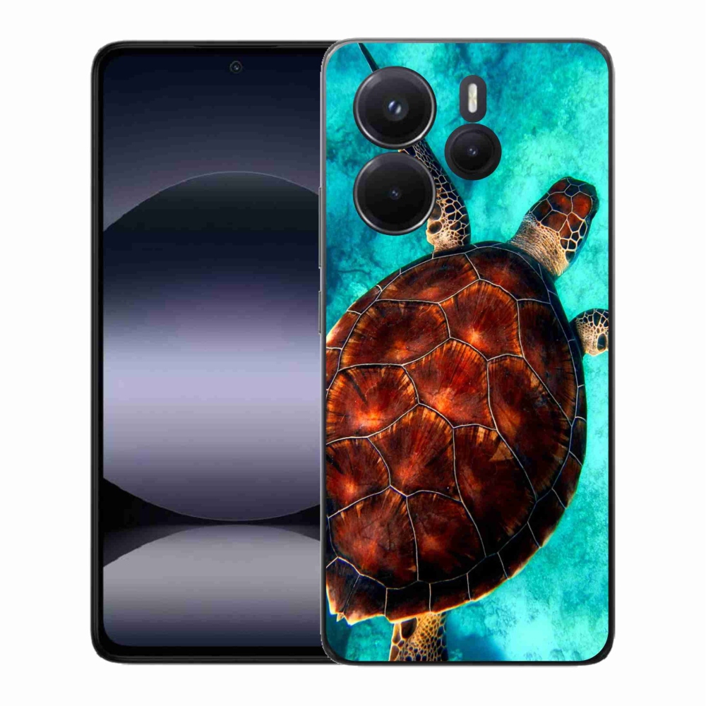 Gél borítás mmCase a Xiaomi Redmi Note 14-hez - teknősbéka