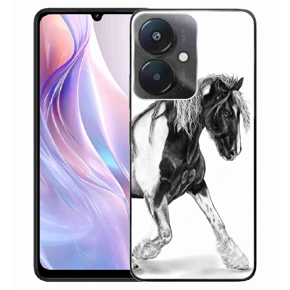 Gél borító mmCase a Xiaomi Redmi 13C 5G - lóhoz