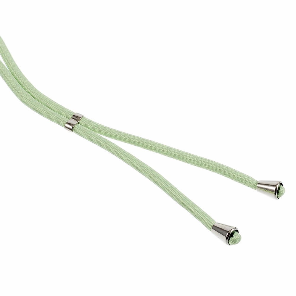 Bélés zselés tok zsinórral Xiaomi 15 - világoszöld