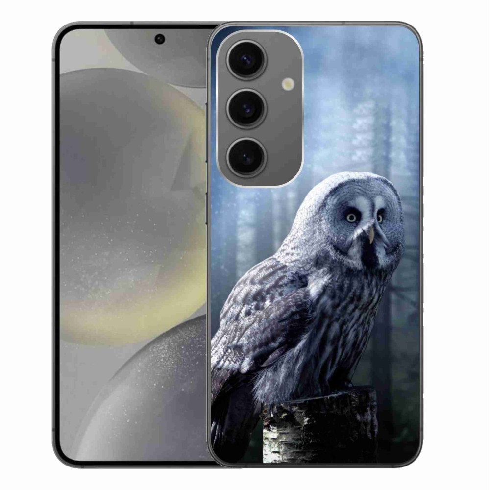 Gél védőhuzat mmCase Samsung Galaxy S24+ készülékhez - bagoly