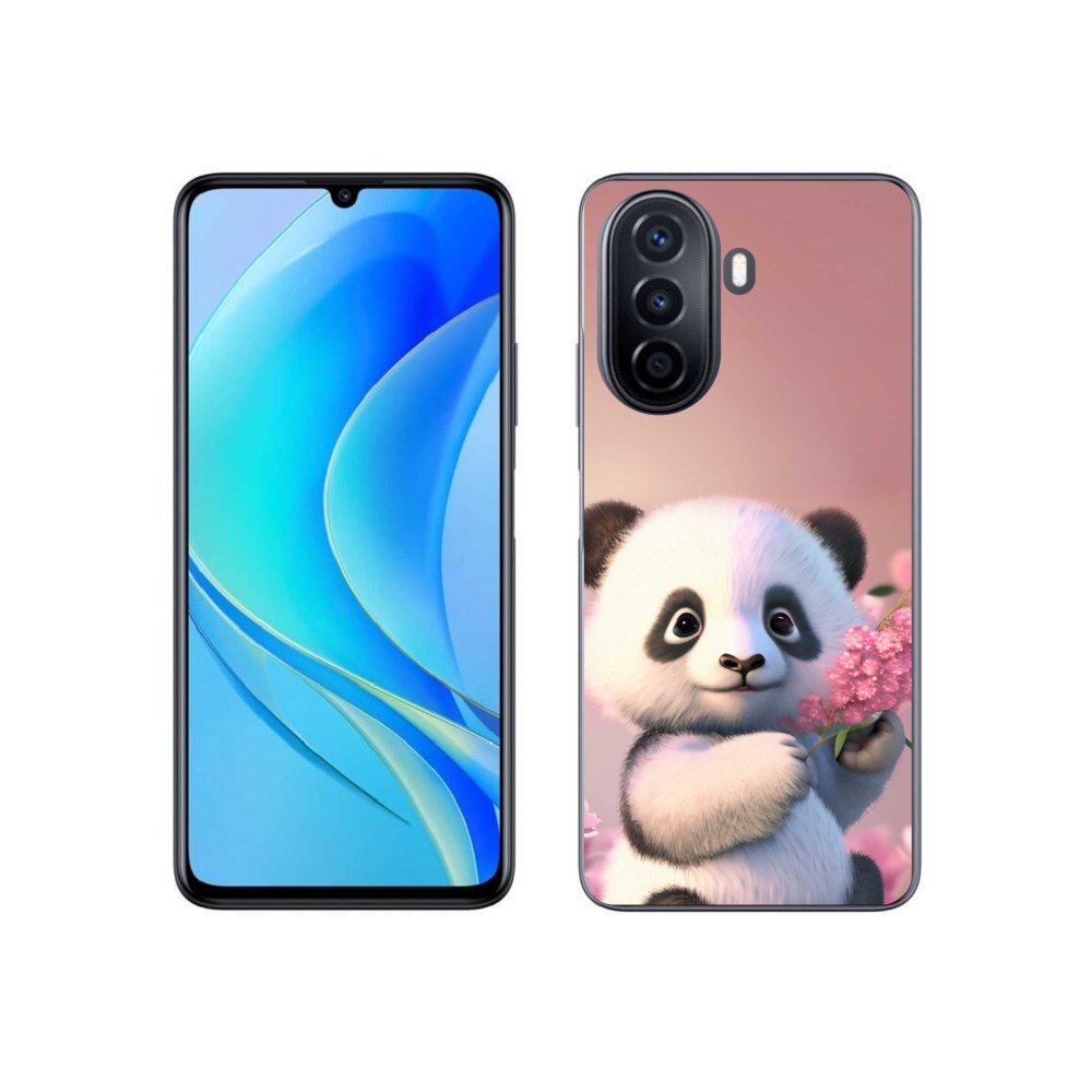 Gél borító mmCase a Huawei Nova Y70 készülékhez - aranyos panda