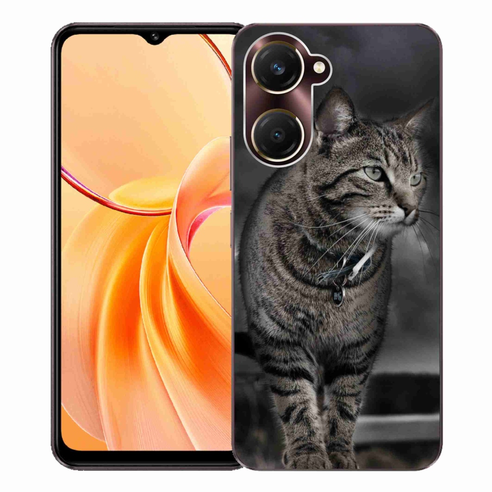 Zselés borítás mmCase a Vivo Y28s 5G-hez - cat