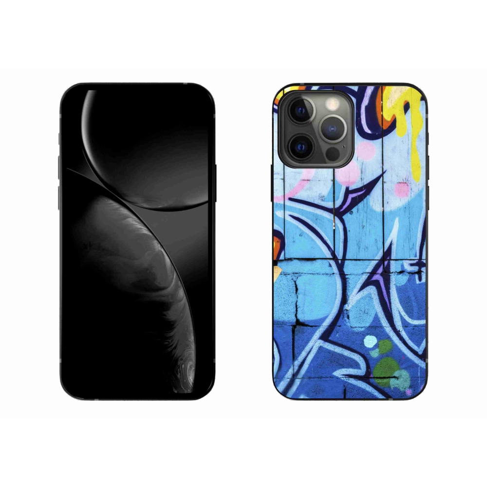 Zselés borítás mmCase iPhone 13 Pro Max készülékhez - graffiti