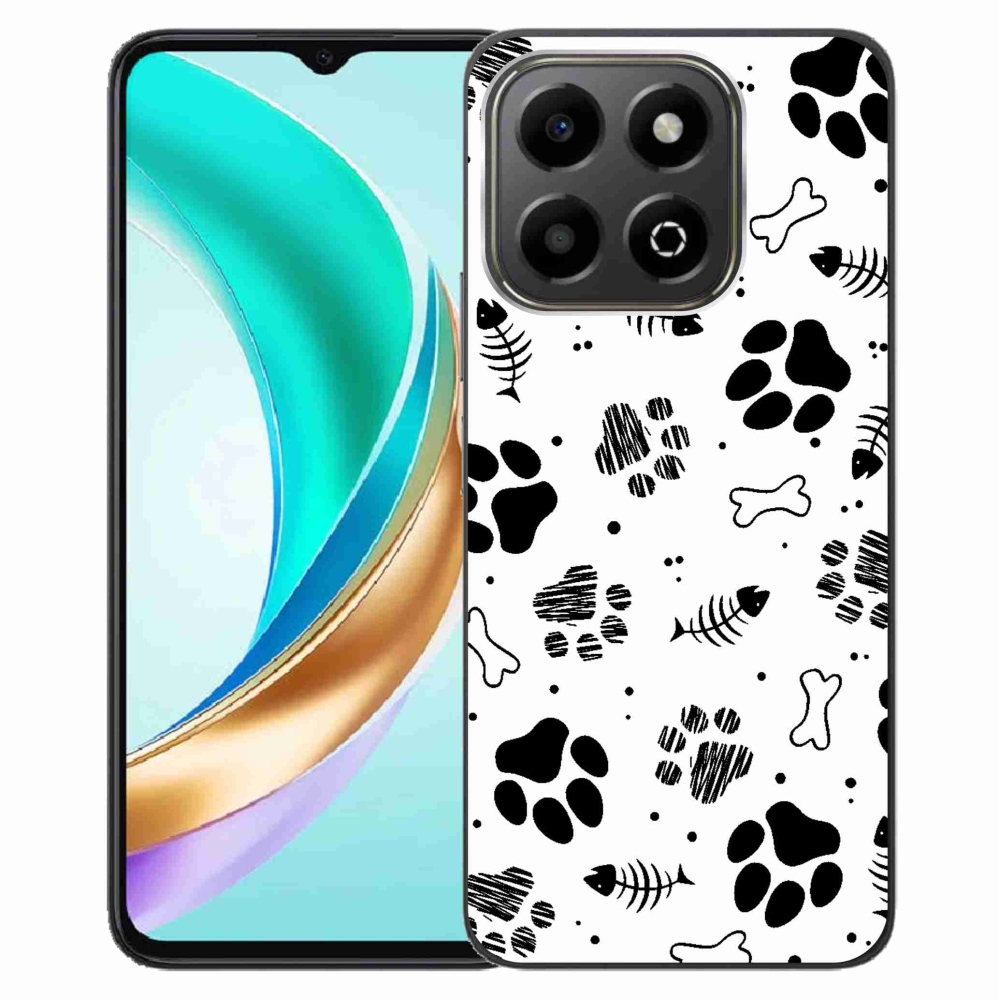 Zselés borítás mmCase a Honor X6b készülékhez - kutyamancsok 1