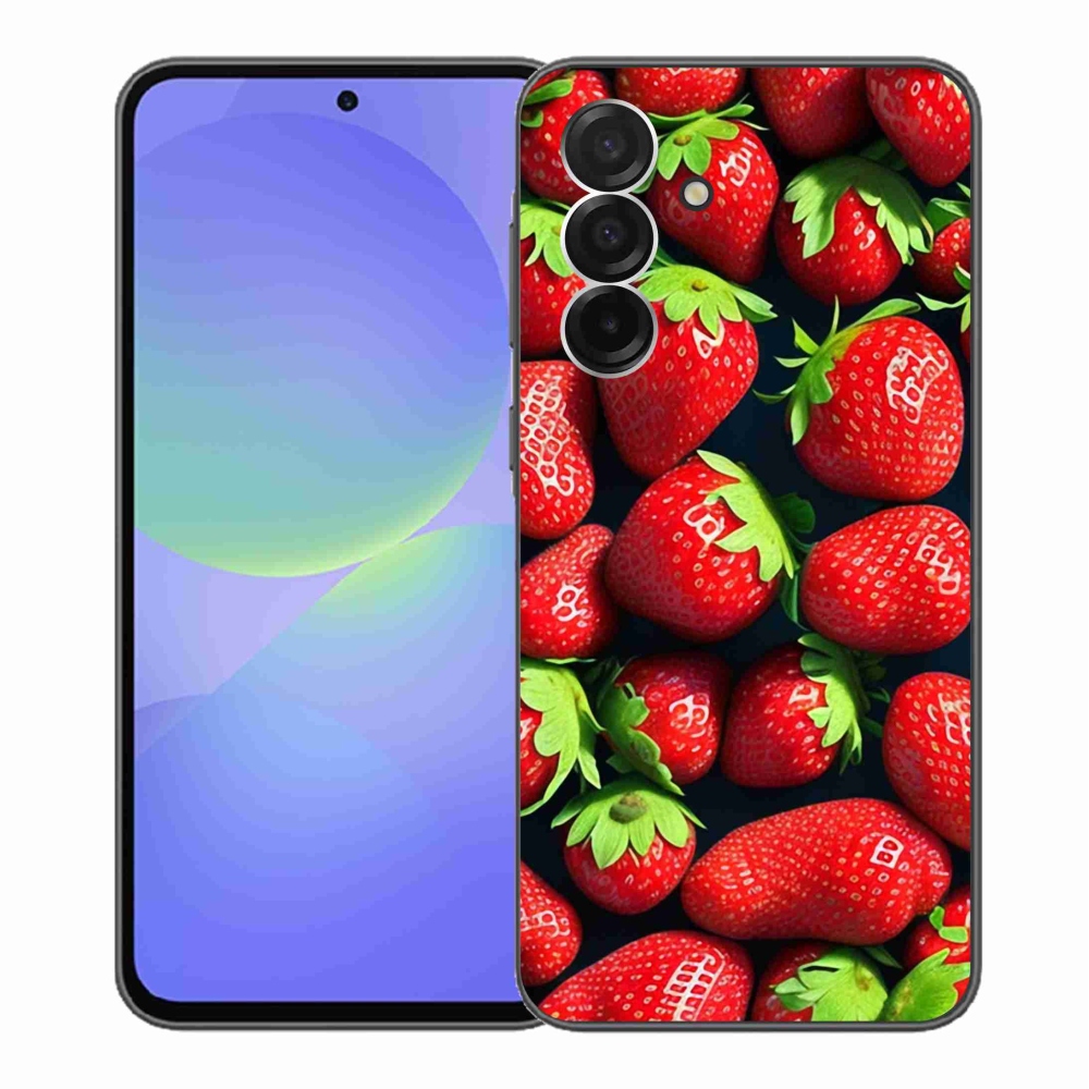 Gél védőhuzat mmCase Samsung Galaxy A36 5G - eper