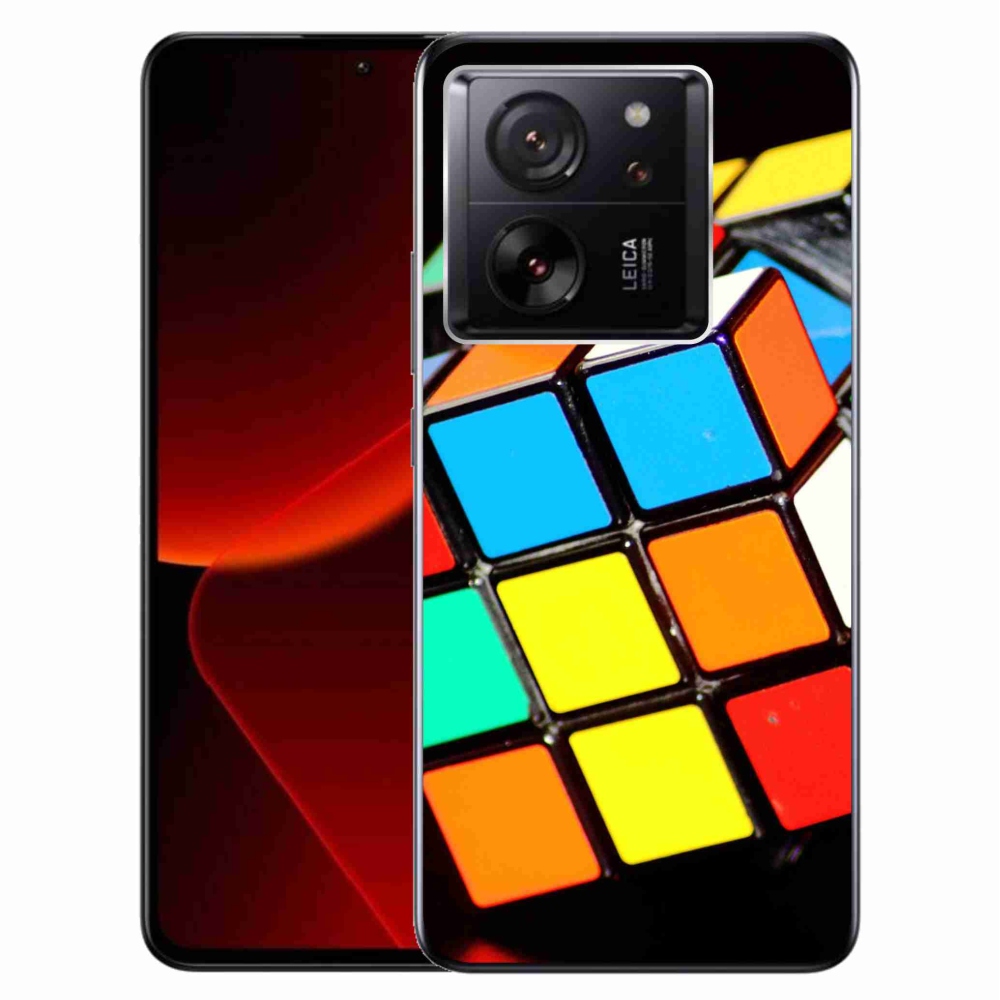 Gél tok mmCase a Xiaomi 13T/13T Pro számára - Rubik-kocka