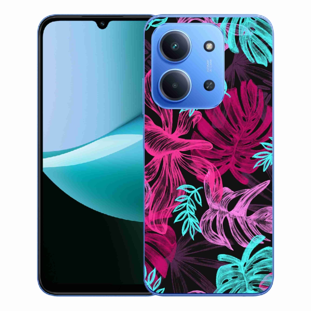 Gél borítás mmCase a Xiaomi Redmi 15C 4G/5G (173mm) - virágok 1