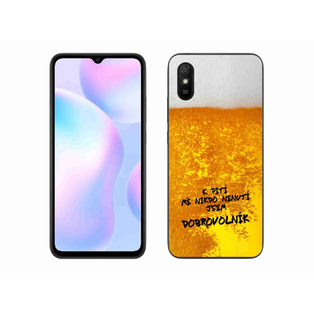 Gél borítás mmCase a Xiaomi Redmi 9AT számára - sör motívum 4