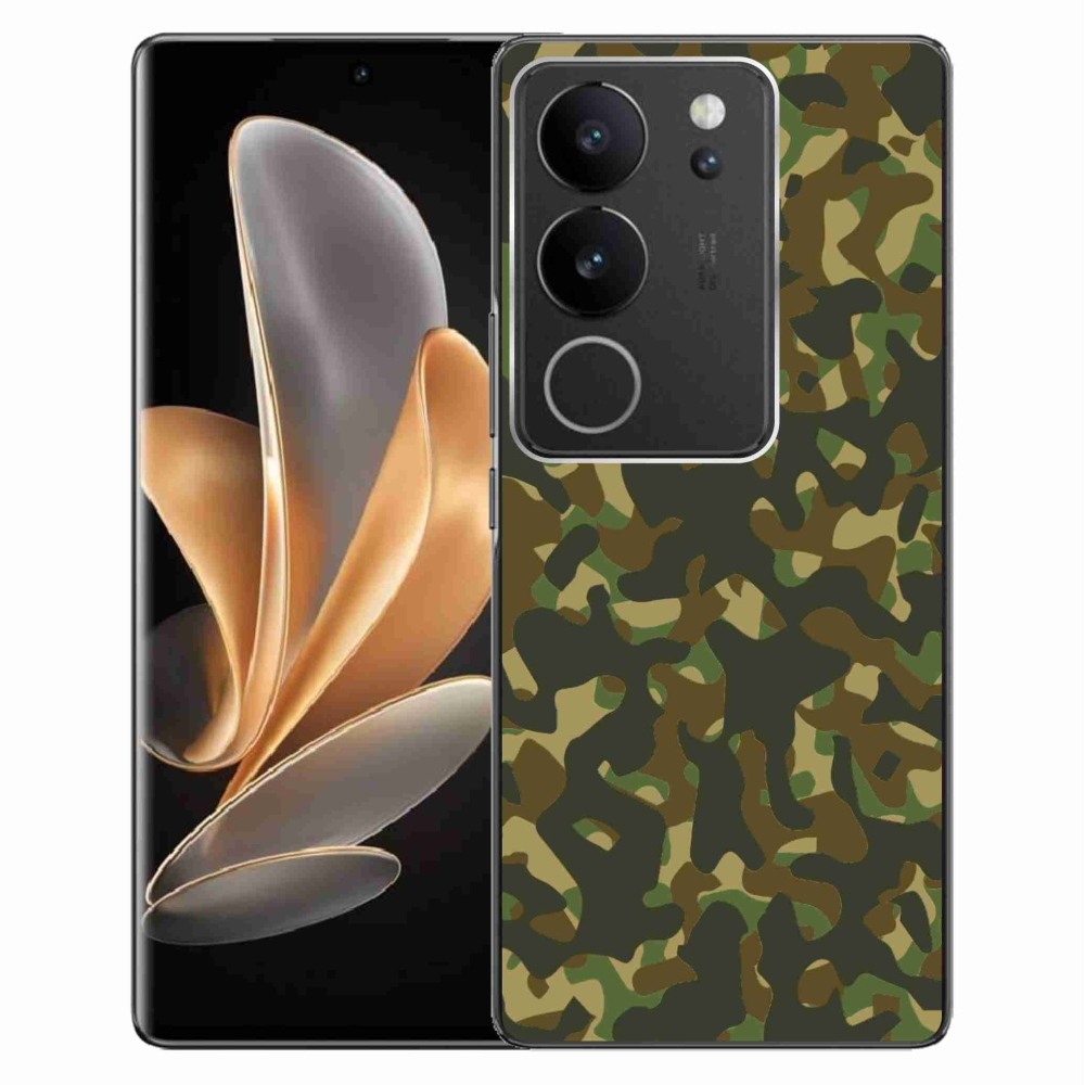 Zselés borítás mmCase a Vivo V29 5G-hez - álcázó minta 1