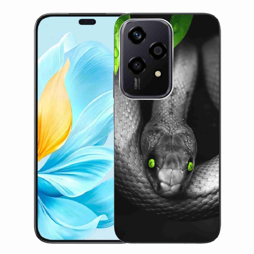 Zselés borítás mmCase a Honor 200 Lite 5G számára - kígyó