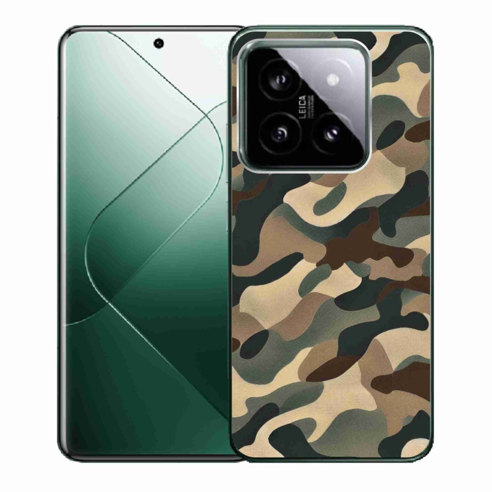 Gél borítás mmCase a Xiaomi 14-hez - terepszínű minta 11