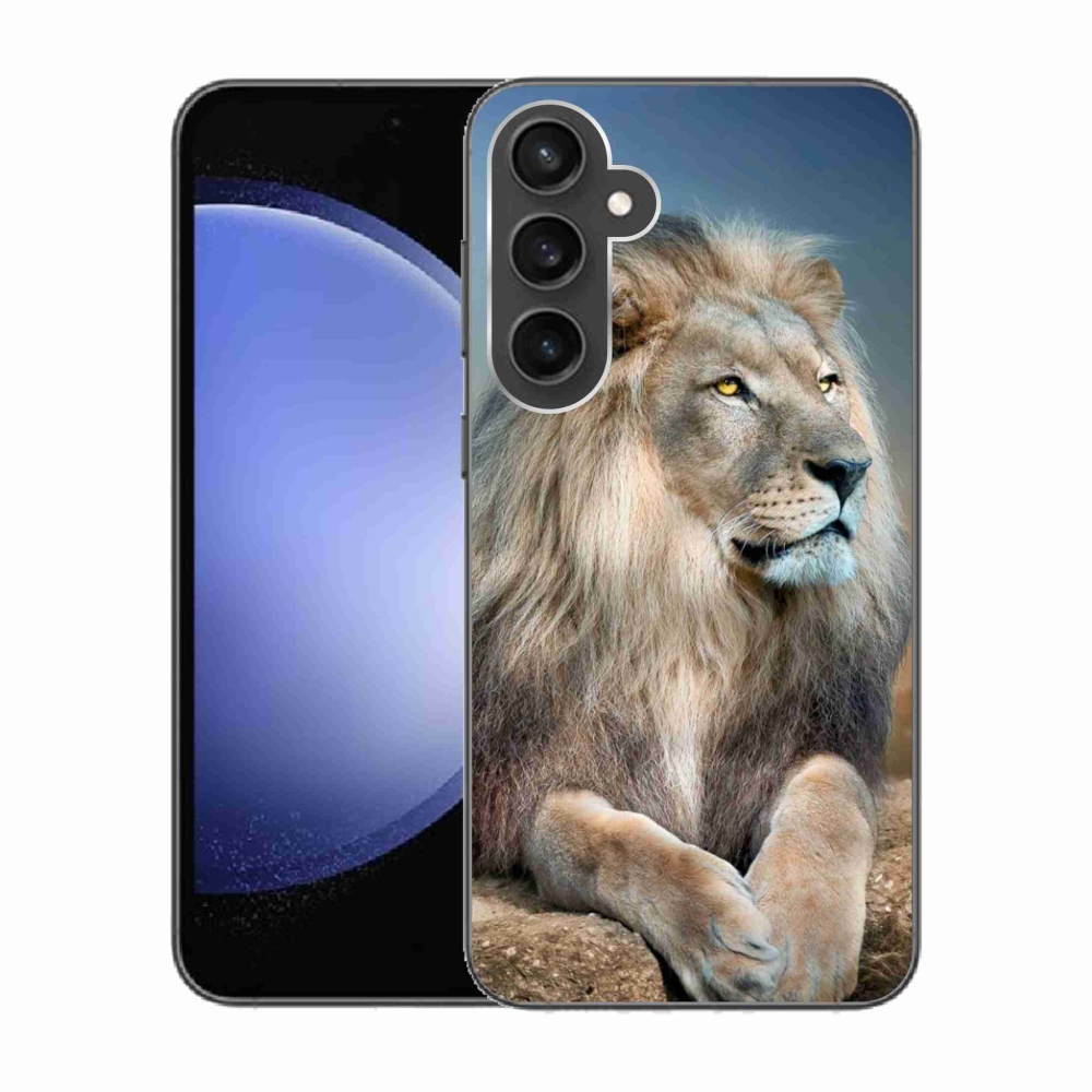Gél tok mmCase a Samsung Galaxy S23 FE készülékhez - Lion 1