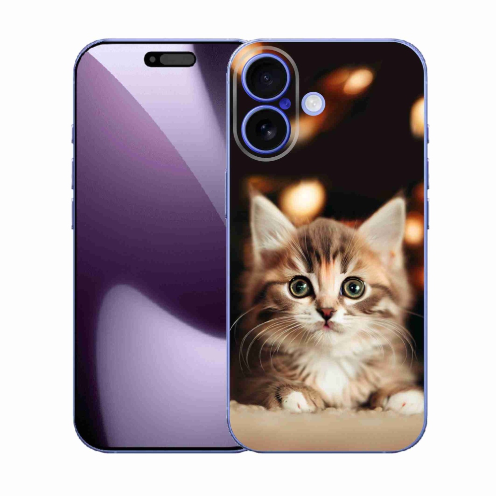 Gél borítás mmCase iPhone 17 készülékhez - aranyos cica 2