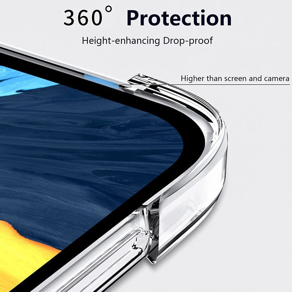 Átlátszó zselés tok megerősített sarkokkal Lenovo Tab M8 4. generációs (2024) - átlátszó